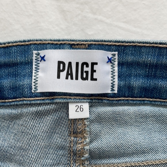 NWOT PAIGE Colette Crop Flare Jeans- 26 - Picture 7 of 7